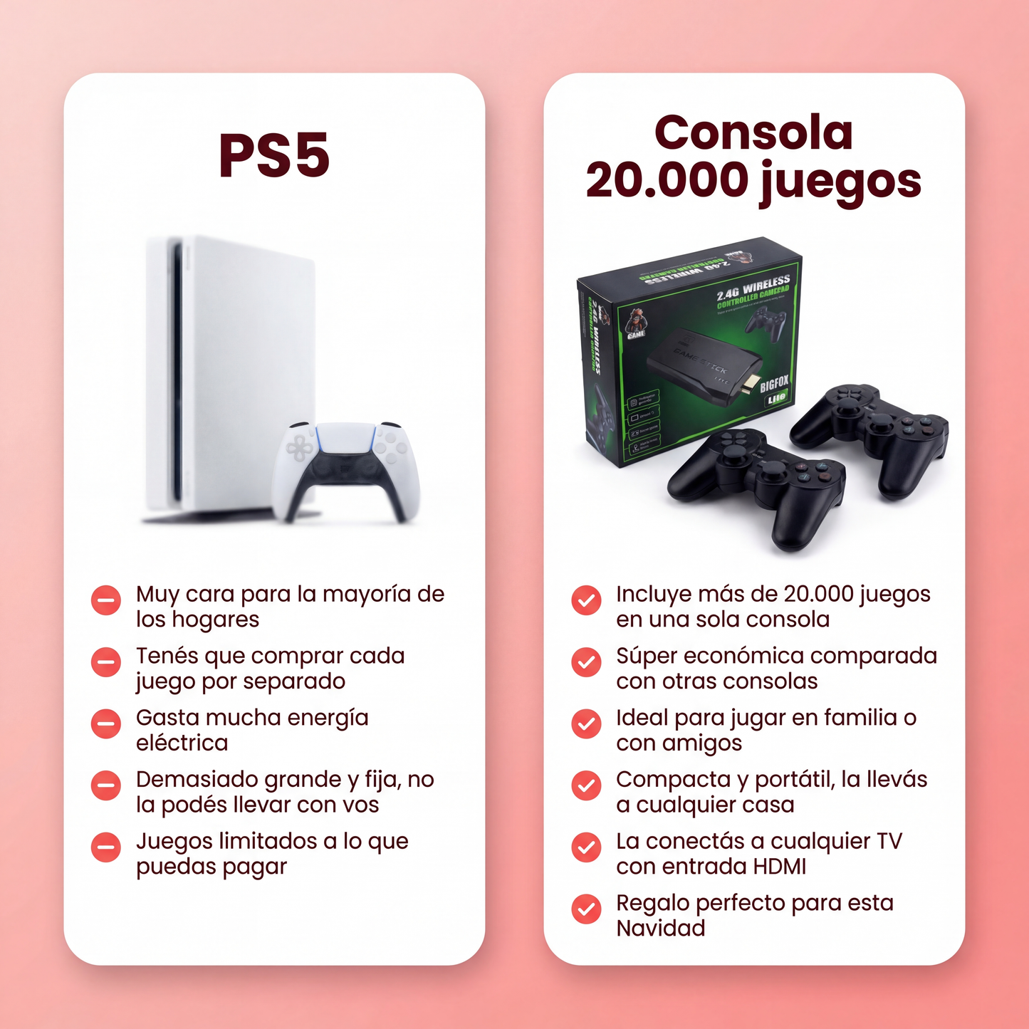 CONSOLA 20.000 JUEGOS