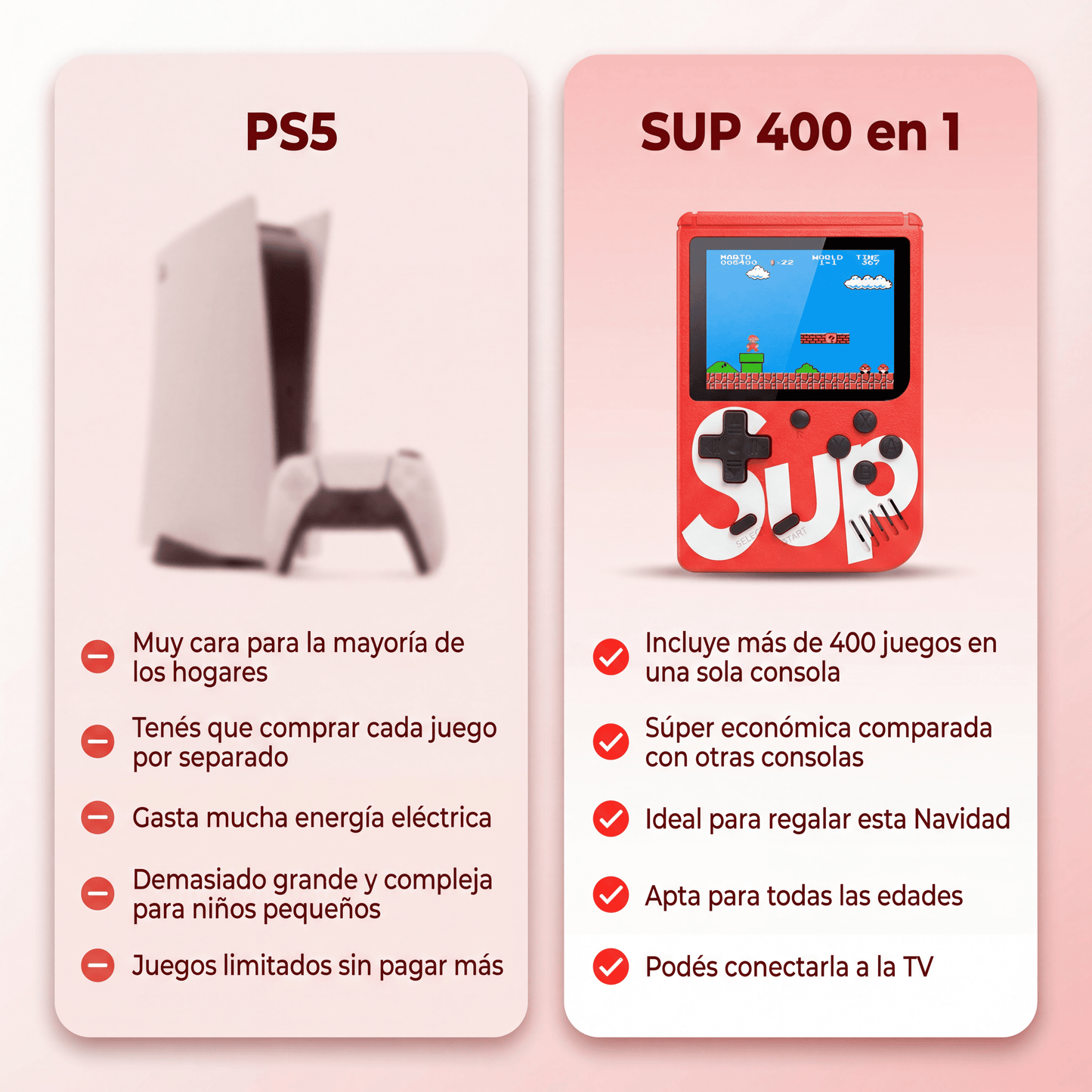 CONSOLA SUP | 400 EN 1